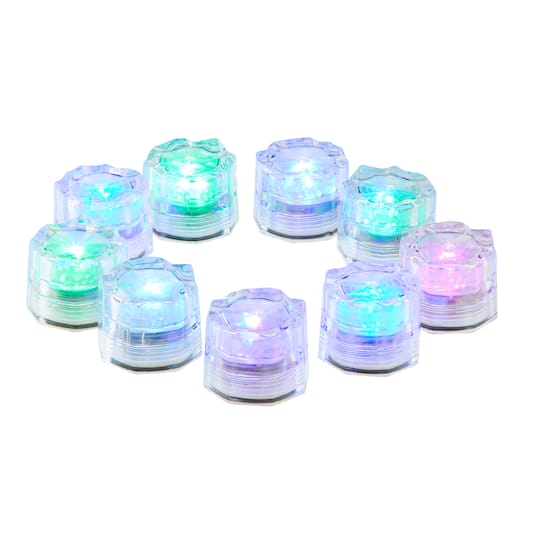 6 Packs: 9 ct. (54 total) Coloring Changing Submersible LED Lights by Ashland&#x2122;